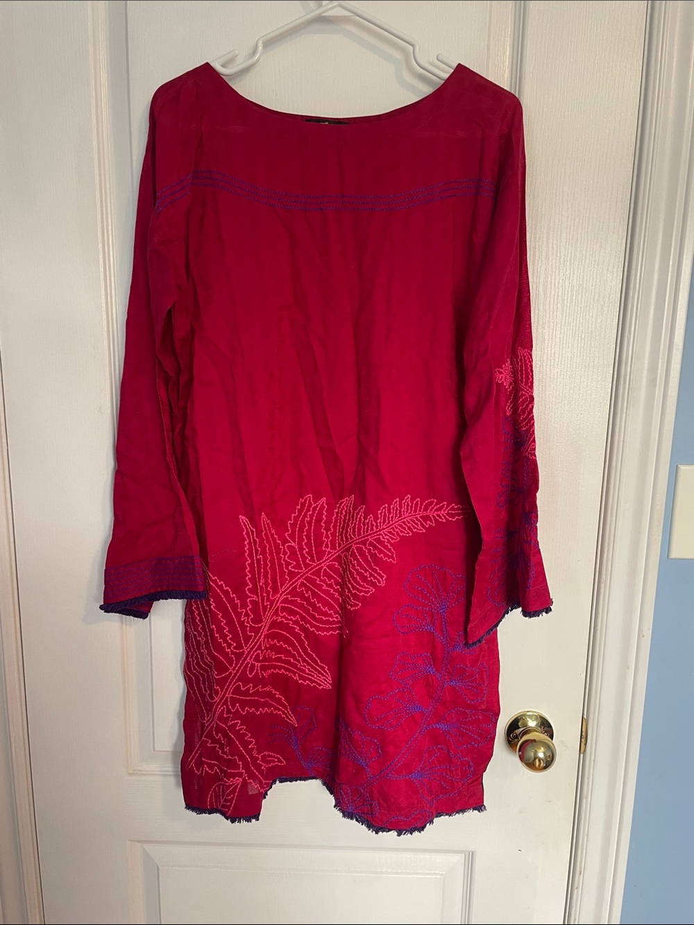 Redish pink dress